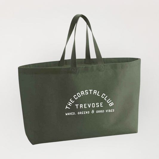 TCC | Oversized Beach Bag | Olive Green