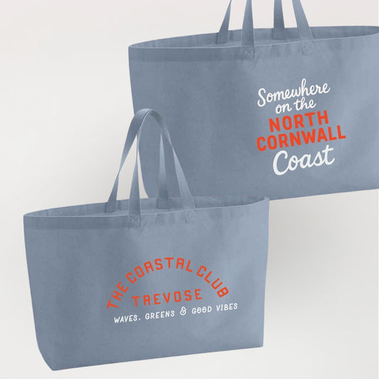 TCC | Oversized Beach Bag | Blue