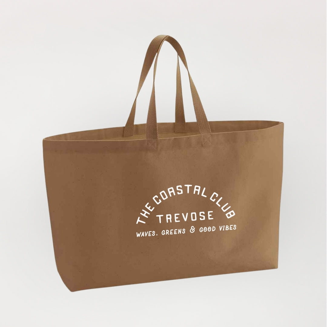 TCC | Oversized Beach Bag | Camel